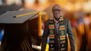 “Black Graduates Matter” Branded Kente Stoles Trending with Class of 2023 Graduates