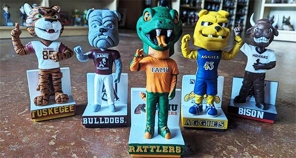 HBCU Bobblehead Series Expanded to Include Mascots From 29 Black Colleges